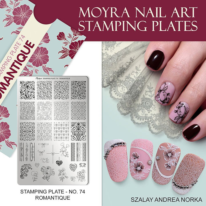 Stamping Plate Romantique