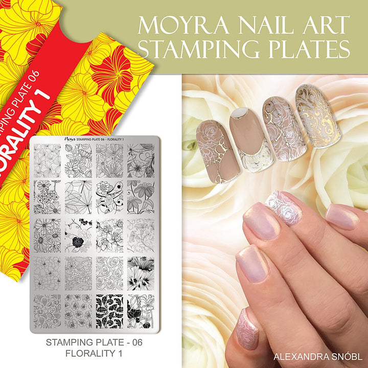 Stamping Plate Florality 1