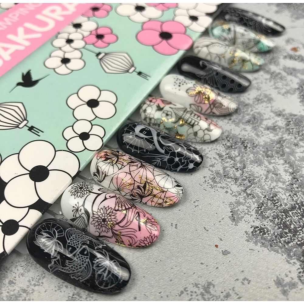 Stamping Plate Sakura Nippon
