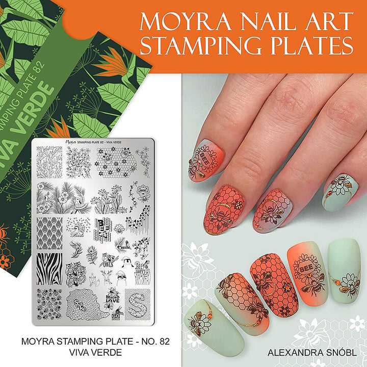 Stamping Plate Viva Verde