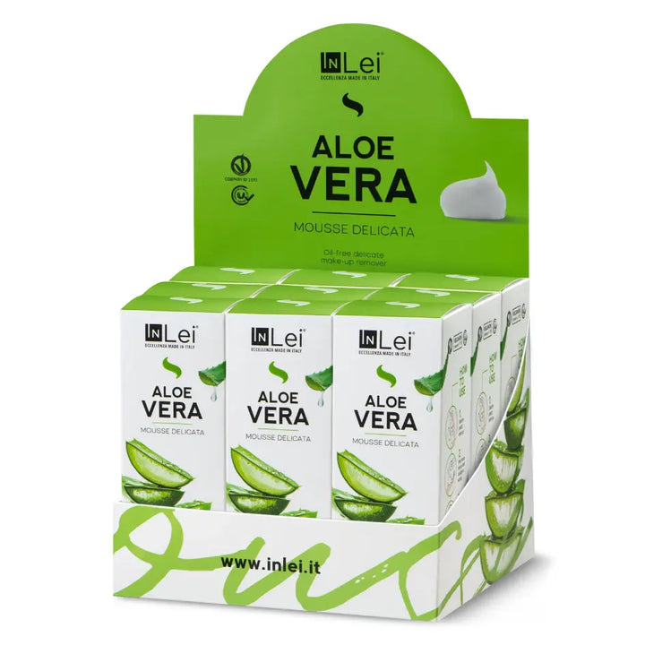 DISPLAY ALOE VERA milde make-up remover (9x100ml)