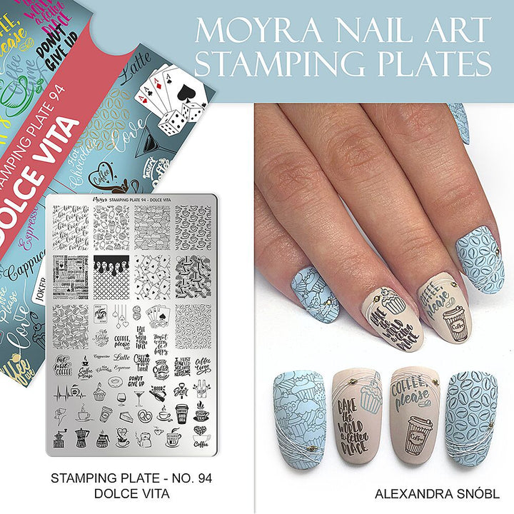 Stamping Plate Dolce Vita