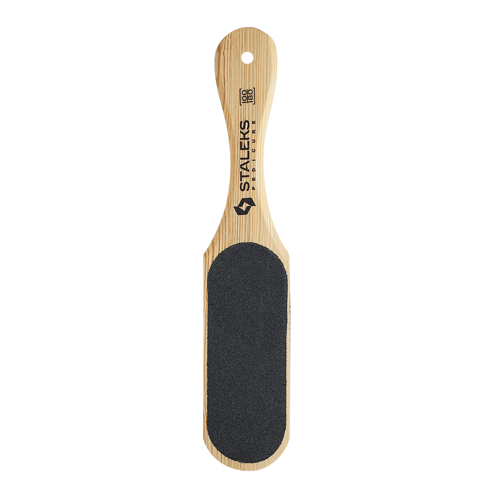 Wooden Pedicure Foot File 10 Type 1 (100/180) voetrasp