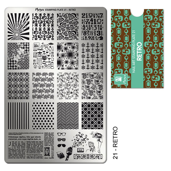 Stamping Plate Retro