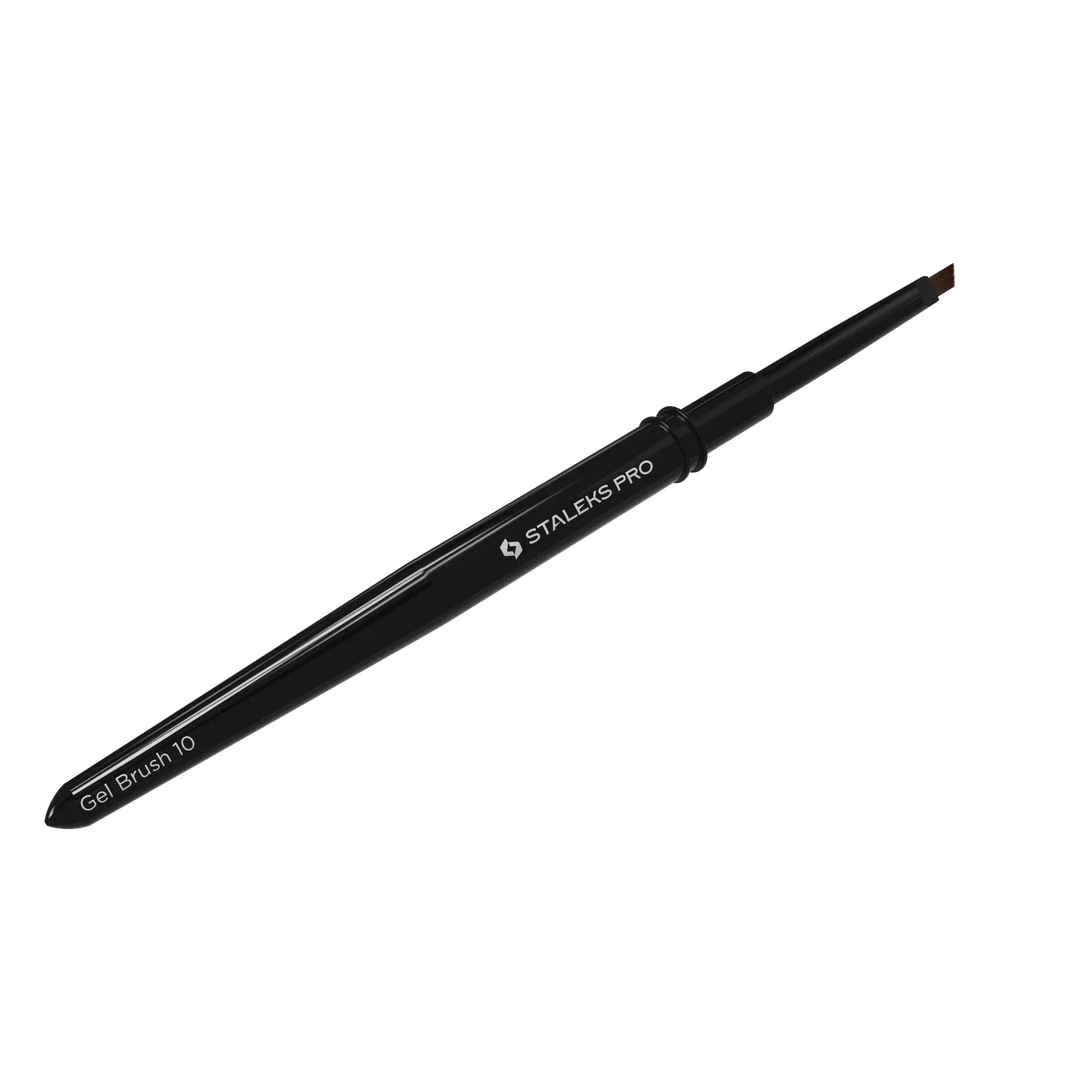 Gel Brush 10 Angled (breedte 4mm / lengte 7mm)