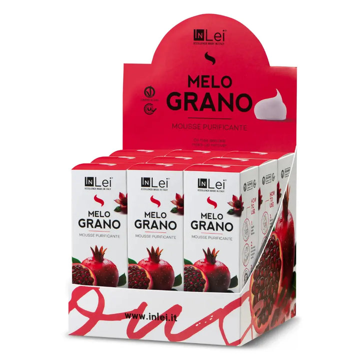 DISPLAY MOUSSE MELOGRANO reinigende make-up remover (9x100ml)