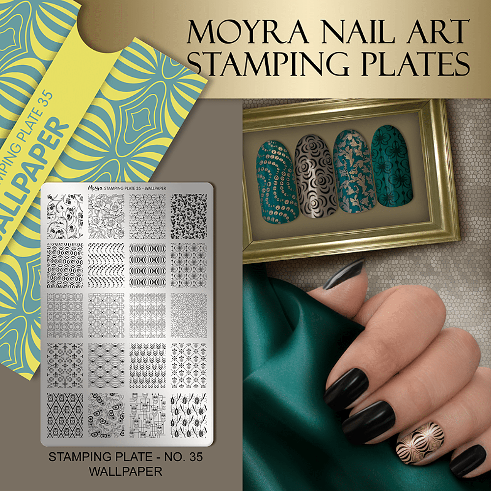Stamping Plate Wallpaper