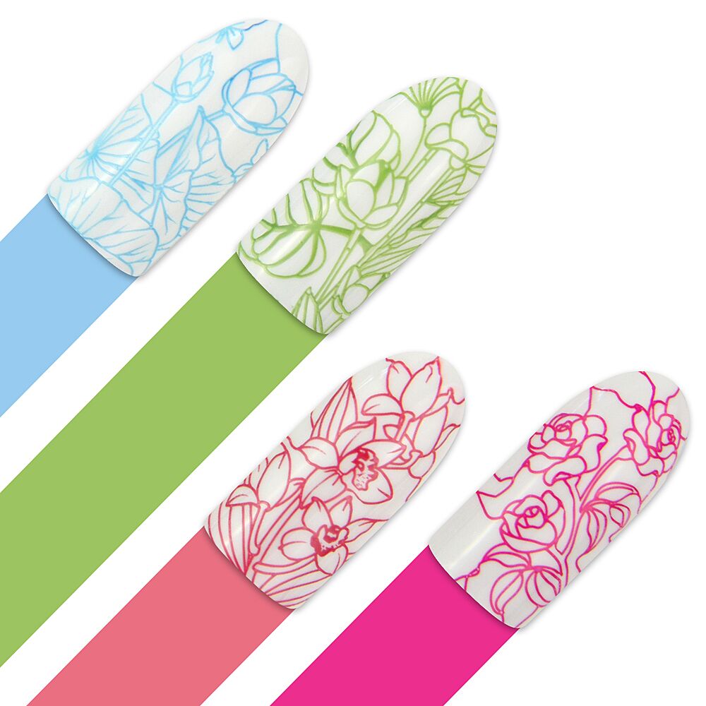 Stamping Plate Stained Glass 2