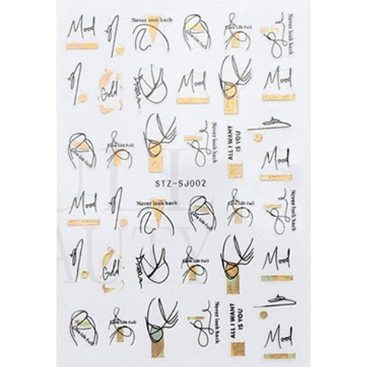 Sticker Stz-Sj002G