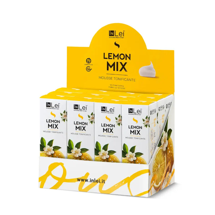 Lemon Mix Mousse - Tonifiërende Remover DISPLAY (12x50ml)