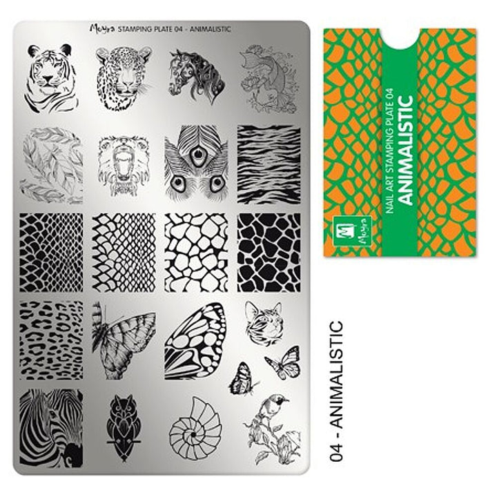 Stamping Plate Animalistic