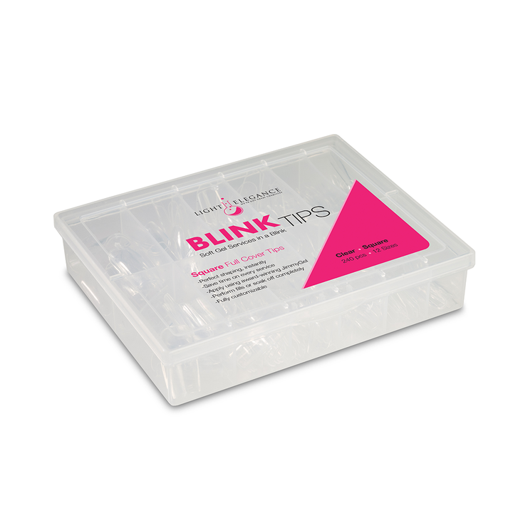 BlinkTips Box Square 240 Full Cover Tips