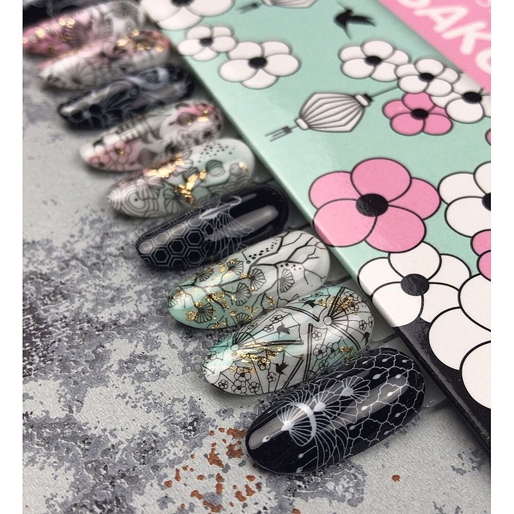 Stamping Plate Sakura Nippon