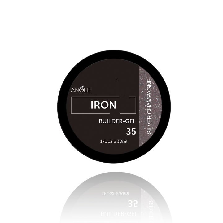 Iron Builder Gel 35 Silver Champagne