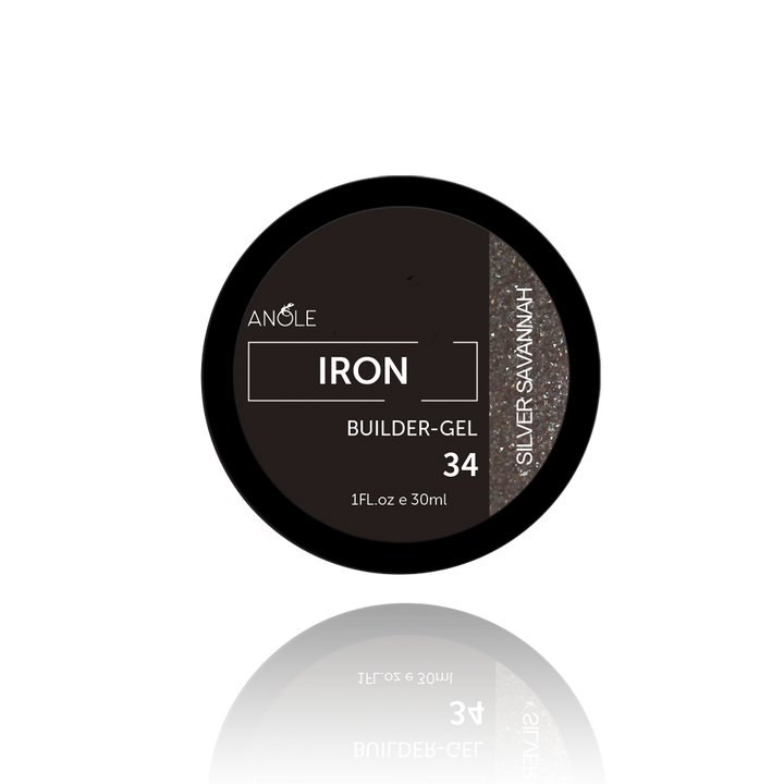 Iron Builder Gel 34 Silver Savannah